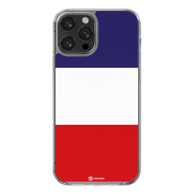 Coque drapeau FRANCE 2 personnalisable - TEAMCOQUES