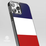 Coque drapeau FRANCE 2 personnalisable - TEAMCOQUES