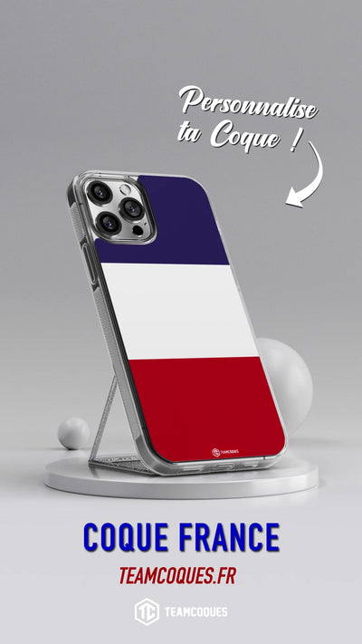 Vidéo Coque drapeau FRANCE 2 personnalisable - TEAMCOQUES