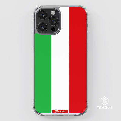 Coque drapeau ITALIE 1 personnalisable - TEAMCOQUES