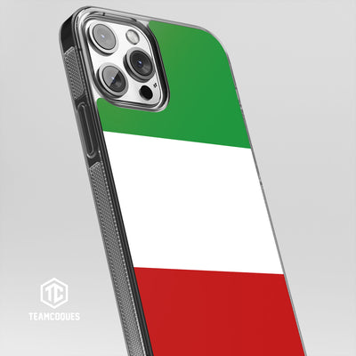 Coque drapeau ITALIE 2 personnalisable - TEAMCOQUES