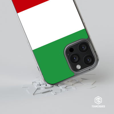 Coque drapeau ITALIE 2 personnalisable - TEAMCOQUES