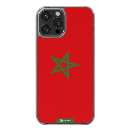 Coque drapeau MAROC personnalisable - TEAMCOQUES
