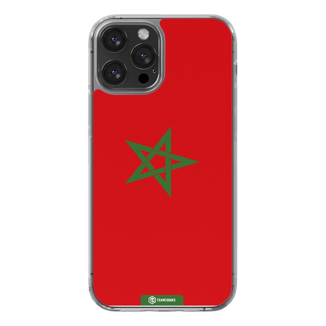 Coque drapeau MAROC personnalisable - TEAMCOQUES