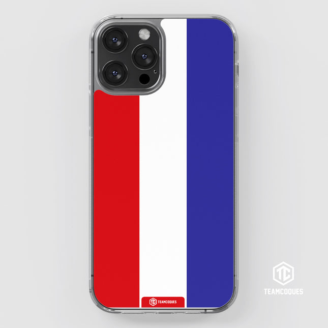 Coque drapeau PAYS-BAS 1 HOLLANDE personnalisable - TEAMCOQUES