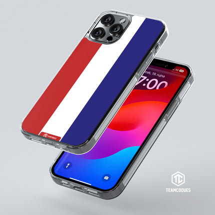 Coque drapeau PAYS-BAS 1 HOLLANDE personnalisable - TEAMCOQUES