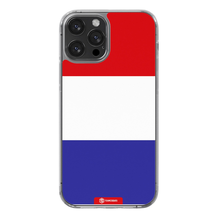 Coque drapeau PAYS-BAS 2 HOLLANDE personnalisable - TEAMCOQUES