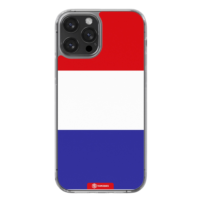 Coque drapeau PAYS-BAS 2 HOLLANDE personnalisable - TEAMCOQUES
