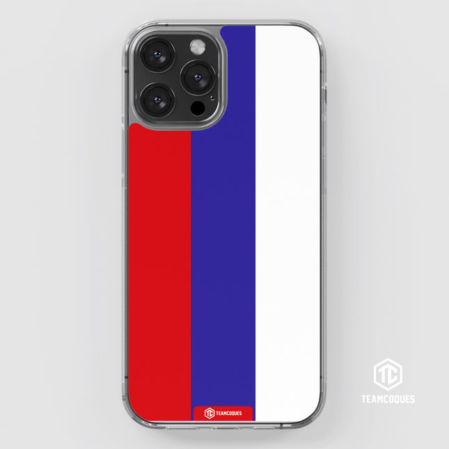 Coque drapeau RUSSIE 1 personnalisable - TEAMCOQUES