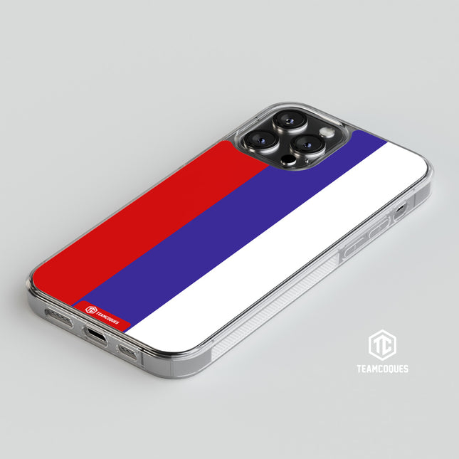Coque drapeau RUSSIE 1 personnalisable - TEAMCOQUES