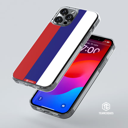 Coque drapeau RUSSIE 1 personnalisable - TEAMCOQUES