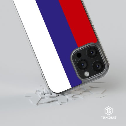 Coque drapeau RUSSIE 1 personnalisable - TEAMCOQUES