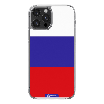 Coque drapeau RUSSIE 2 personnalisable - TEAMCOQUES