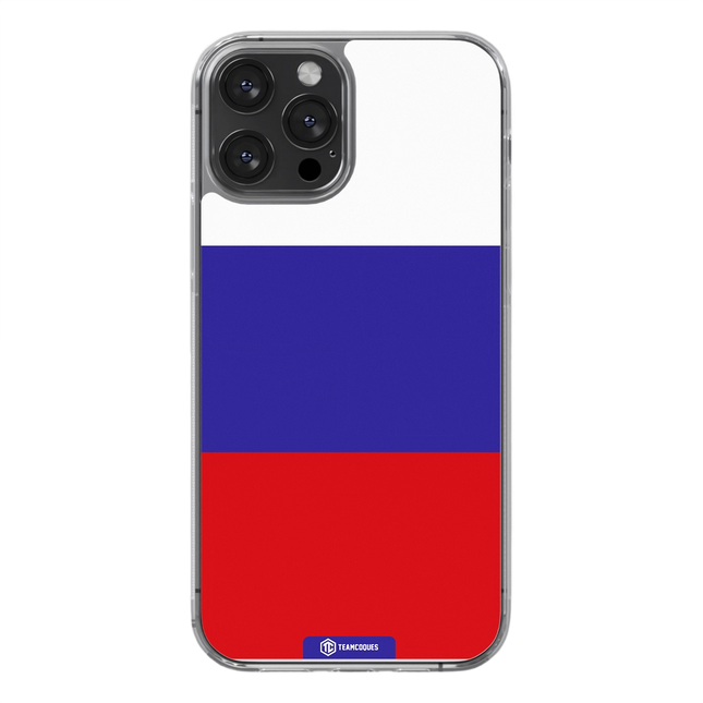 Coque drapeau RUSSIE 2 personnalisable - TEAMCOQUES