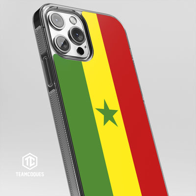 Coque drapeau SENEGAL 1 personnalisable - TEAMCOQUES