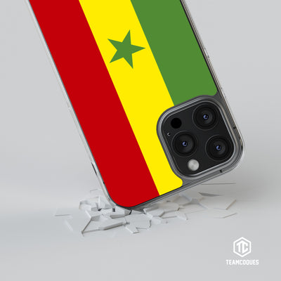 Coque drapeau SENEGAL 1 personnalisable - TEAMCOQUES