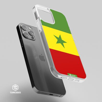 Coque drapeau SENEGAL 2 personnalisable - TEAMCOQUES