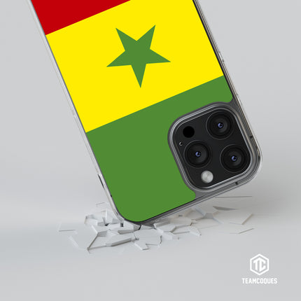 Coque drapeau SENEGAL 2 personnalisable - TEAMCOQUES