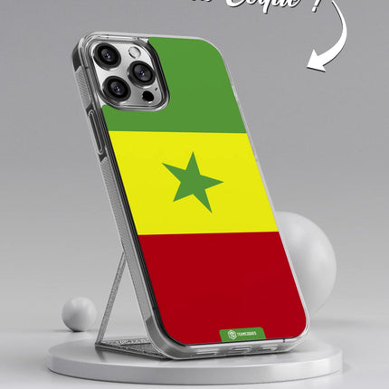 Vidéo Coque drapeau SENEGAL 2 personnalisable - TEAMCOQUES