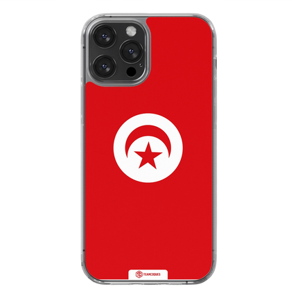 Coque drapeau TUNISIE personnalisable - TEAMCOQUES