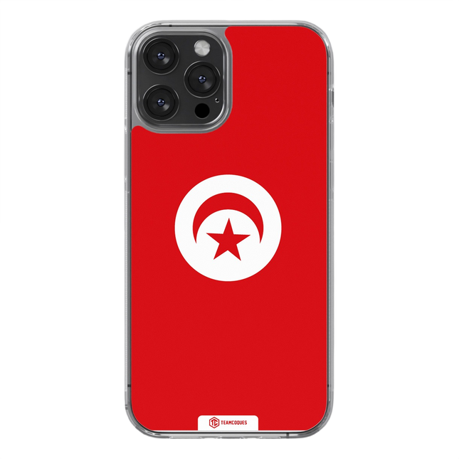 Coque drapeau TUNISIE personnalisable - TEAMCOQUES