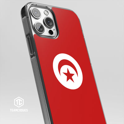 Coque drapeau TUNISIE personnalisable - TEAMCOQUES