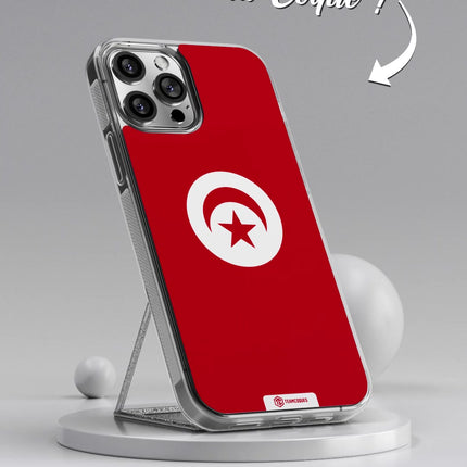 Vidéo Coque drapeau TUNISIE personnalisable - TEAMCOQUES