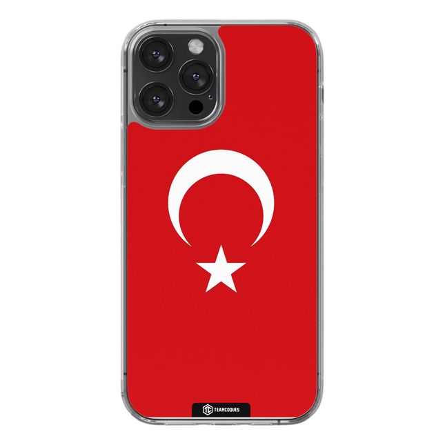 Coque drapeau TURQUIE personnalisable - TEAMCOQUES