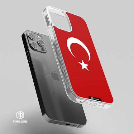 Coque drapeau TURQUIE personnalisable - TEAMCOQUES