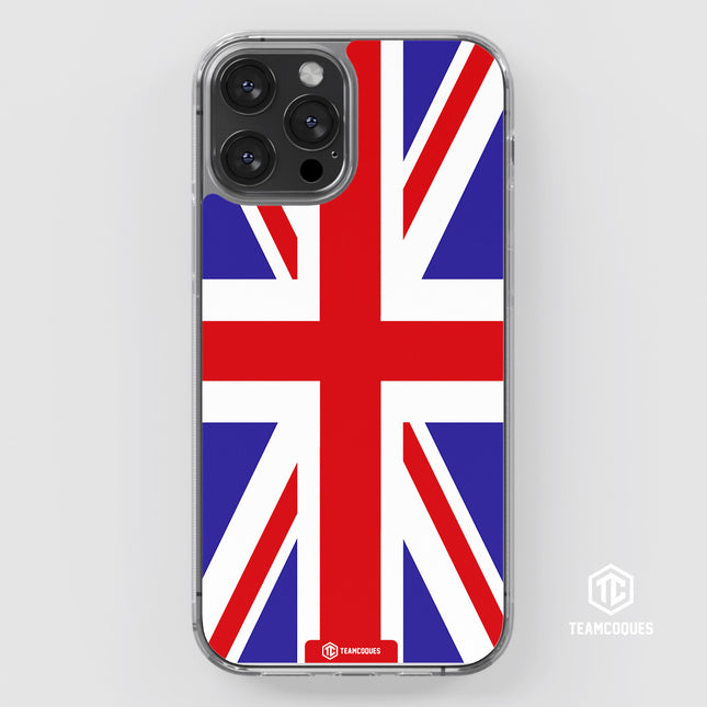 Coque drapeau UNION JACK UK ROYAUME-UNI ANGLETERRE personnalisable - TEAMCOQUES