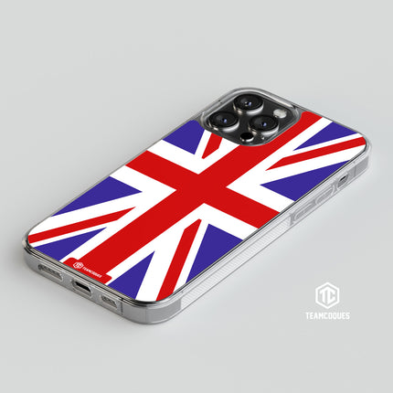 Coque drapeau UNION JACK UK ROYAUME-UNI ANGLETERRE personnalisable - TEAMCOQUES