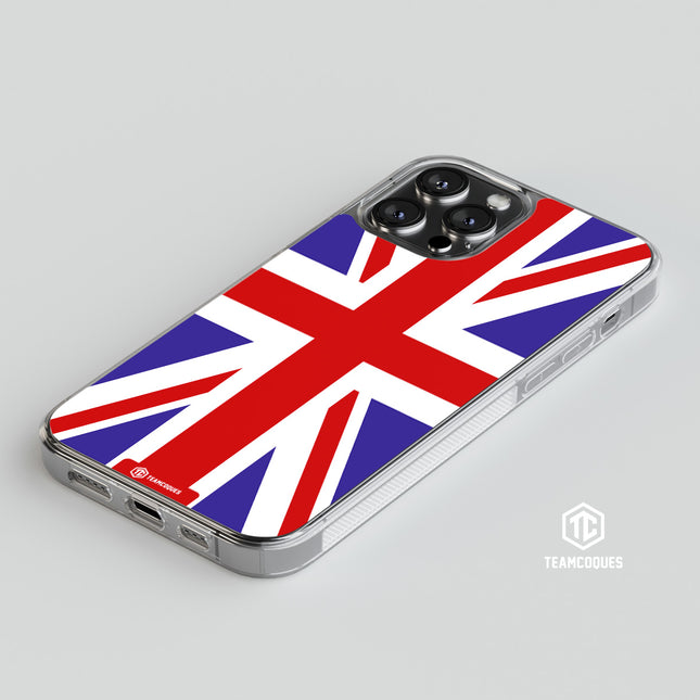Coque drapeau UNION JACK UK ROYAUME-UNI ANGLETERRE personnalisable - TEAMCOQUES