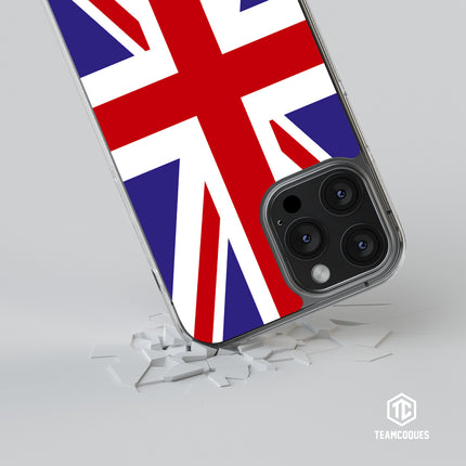 Coque drapeau UNION JACK UK ROYAUME-UNI ANGLETERRE personnalisable - TEAMCOQUES