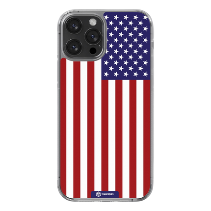 Coque drapeau USA ETATS-UNIS personnalisable - TEAMCOQUES
