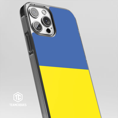 Coque drapeau UKRAINE personnalisable - TEAMCOQUES