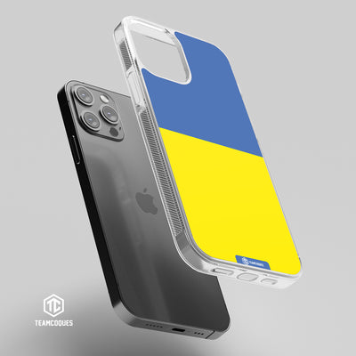 Coque drapeau UKRAINE personnalisable - TEAMCOQUES