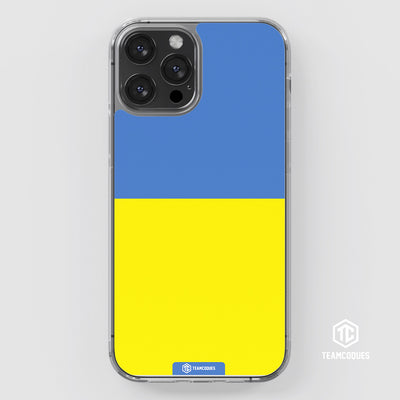 Coque drapeau UKRAINE personnalisable - TEAMCOQUES