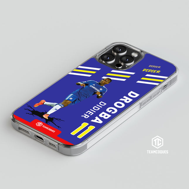Coque joueur DIDIER DROGBA CHELSEA - TEAMCOQUES