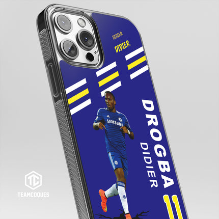 Coque joueur DIDIER DROGBA CHELSEA - TEAMCOQUES