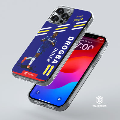 Coque joueur DIDIER DROGBA CHELSEA - TEAMCOQUES