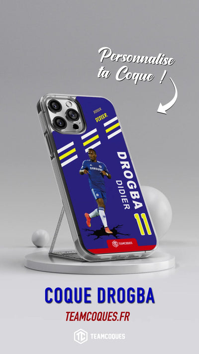 Vidéo Coque joueur DIDIER DROGBA CHELSEA - TEAMCOQUES