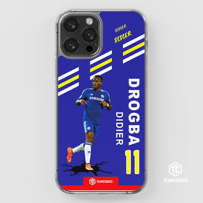 Coque joueur DIDIER DROGBA CHELSEA - TEAMCOQUES
