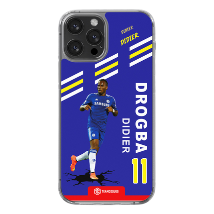 Coque joueur DIDIER DROGBA CHELSEA - TEAMCOQUES