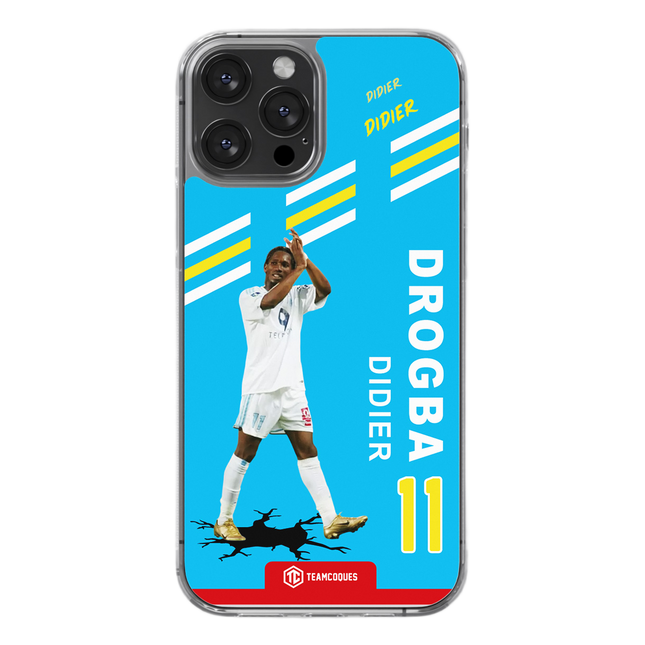 Coque joueur DIDIER DROGBA MARSEILLE OM 1 - TEAMCOQUES
