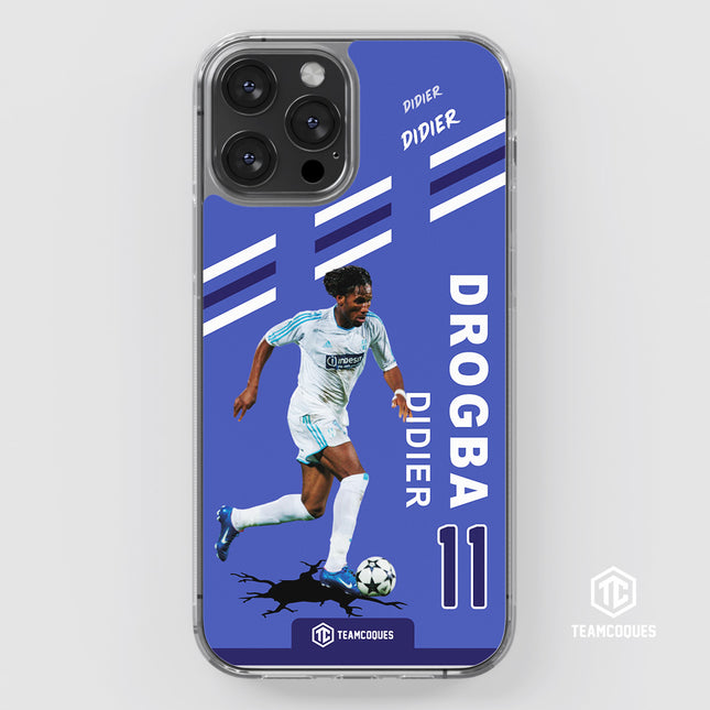 Coque joueur DIDIER DROGBA MARSEILLE OM 2 - TEAMCOQUES