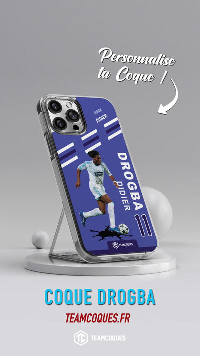 Vidéo Coque joueur DIDIER DROGBA MARSEILLE OM 2 - TEAMCOQUES