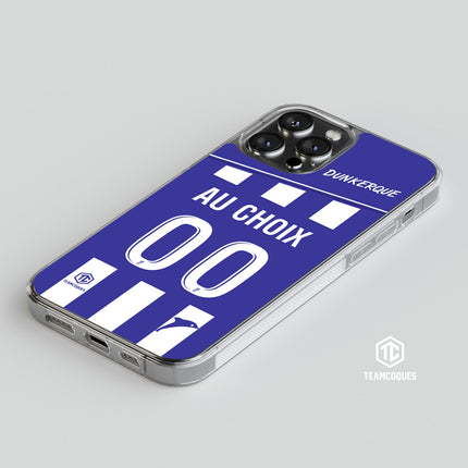Coque foot DUNKERQUE personnalisable - TEAMCOQUES
