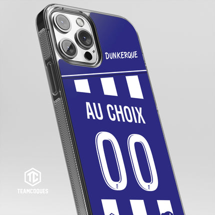 Coque foot DUNKERQUE personnalisable - TEAMCOQUES