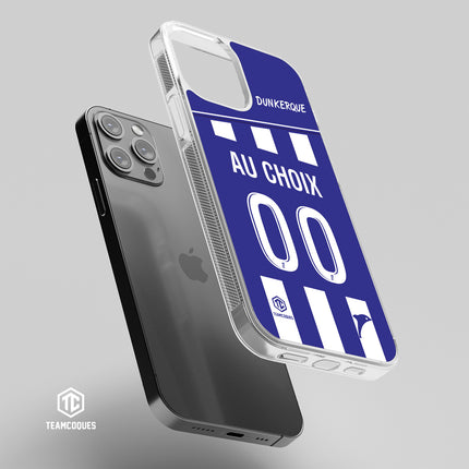 Coque foot DUNKERQUE personnalisable - TEAMCOQUES