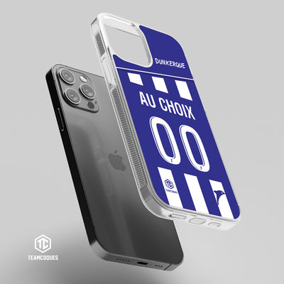 Coque foot DUNKERQUE personnalisable - TEAMCOQUES